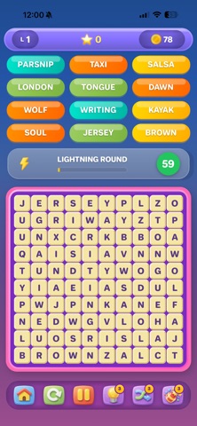Wordally iPhone screenshot