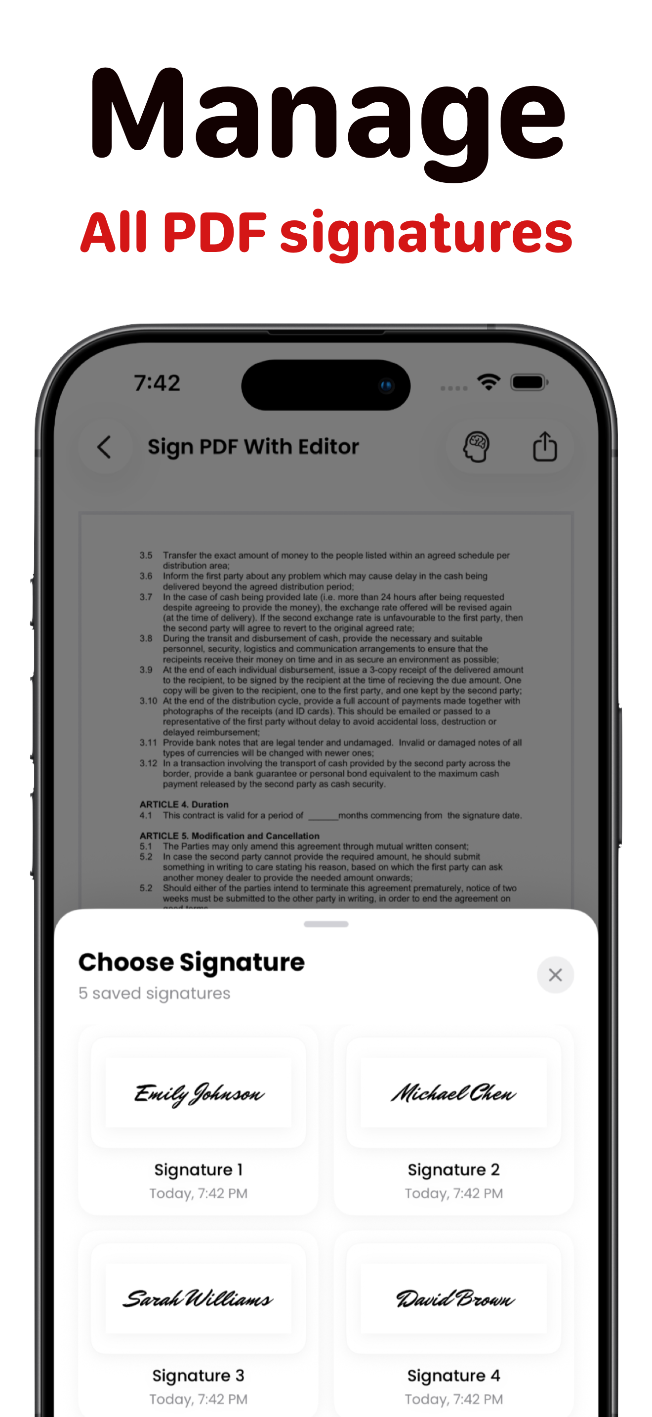 Sign Documents - eSign screenshot 9