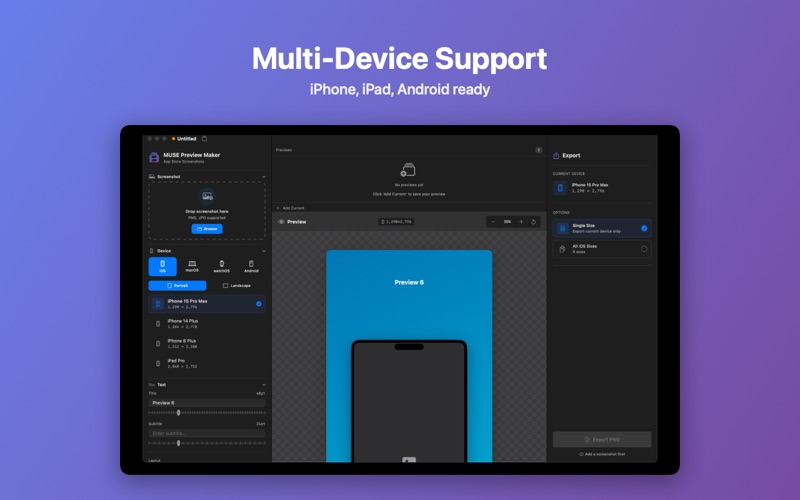 Muse Preview Maker screenshot