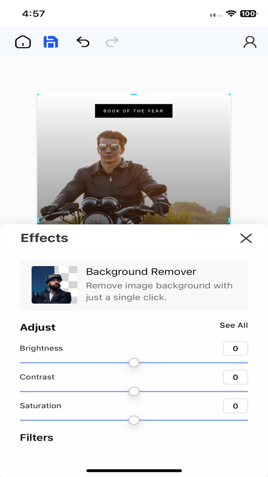 #4. AI Design Studio by Appy Pie (iOS) By: Appy Pie LLP