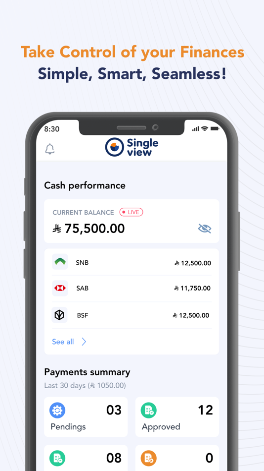#1. SingleView – Open Banking (iOS) 来自: Umg Alholol Trading CO.