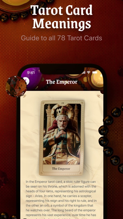 AI Tarot deck card read