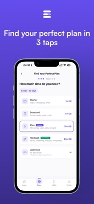 Esimy - eSIM Travel Data Plans screenshot 2