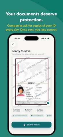 DocMarkID iPhone screenshot