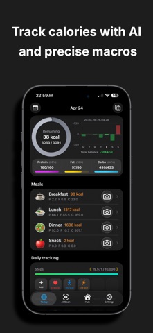 Kcal it! AI Calorie Counter screenshot