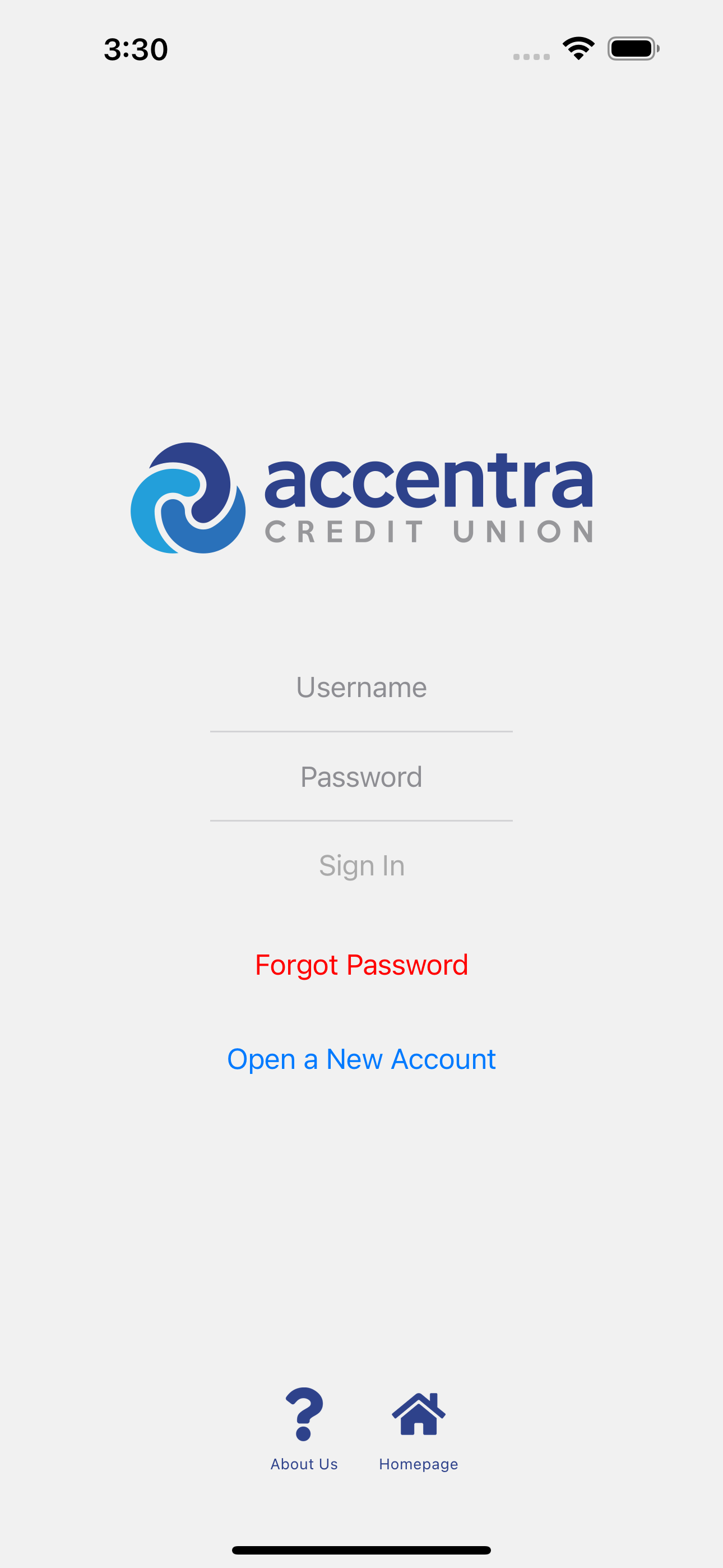 Accentra Credit Union Mobile