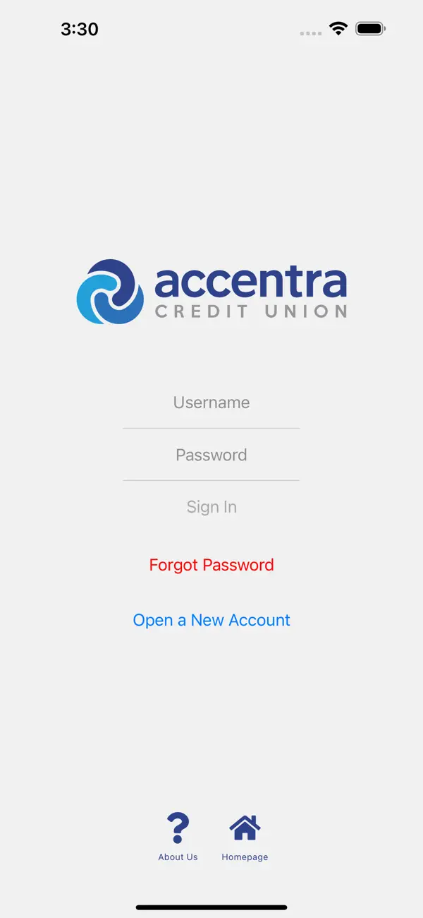 Screenshot #1 pour Accentra Credit Union Mobile