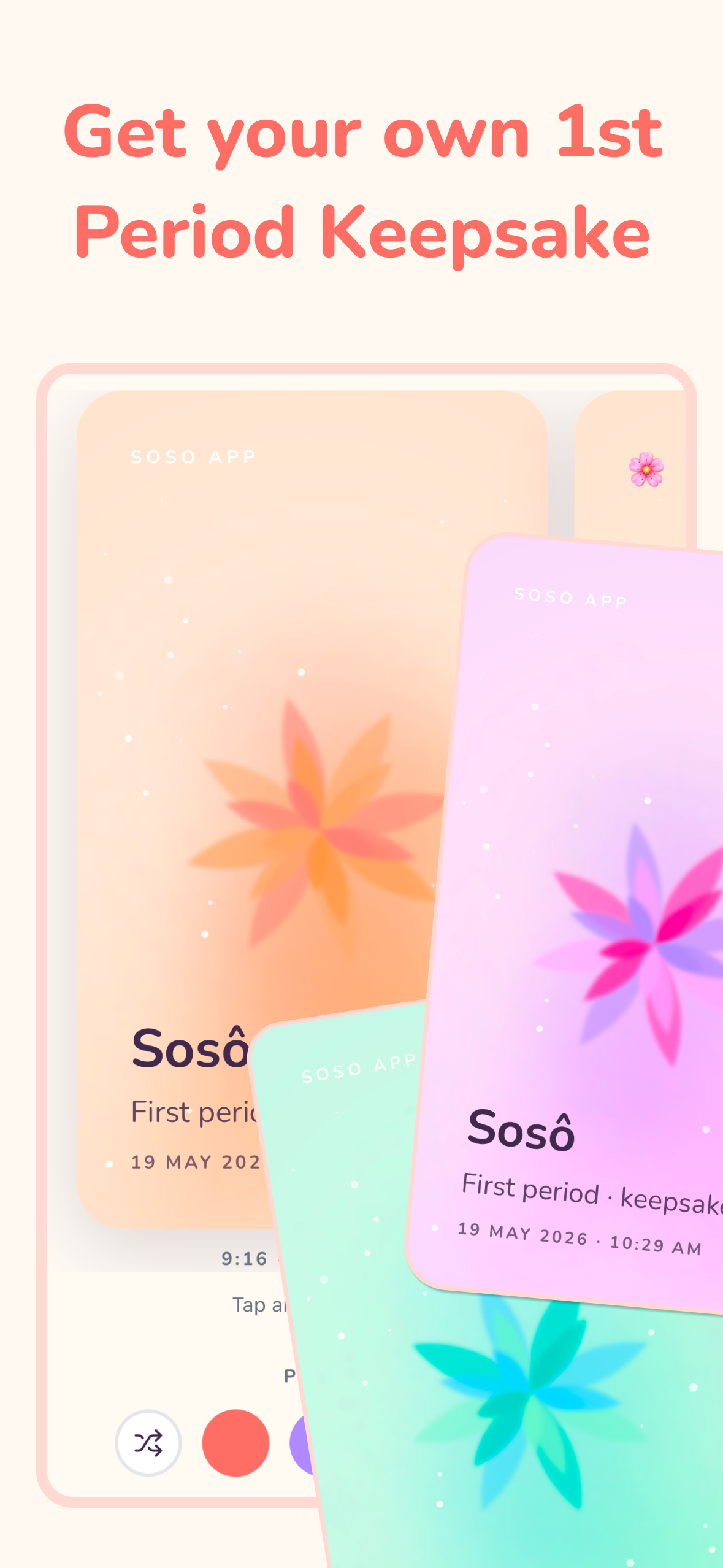 Soso: Tween Period Tracker screenshot 5
