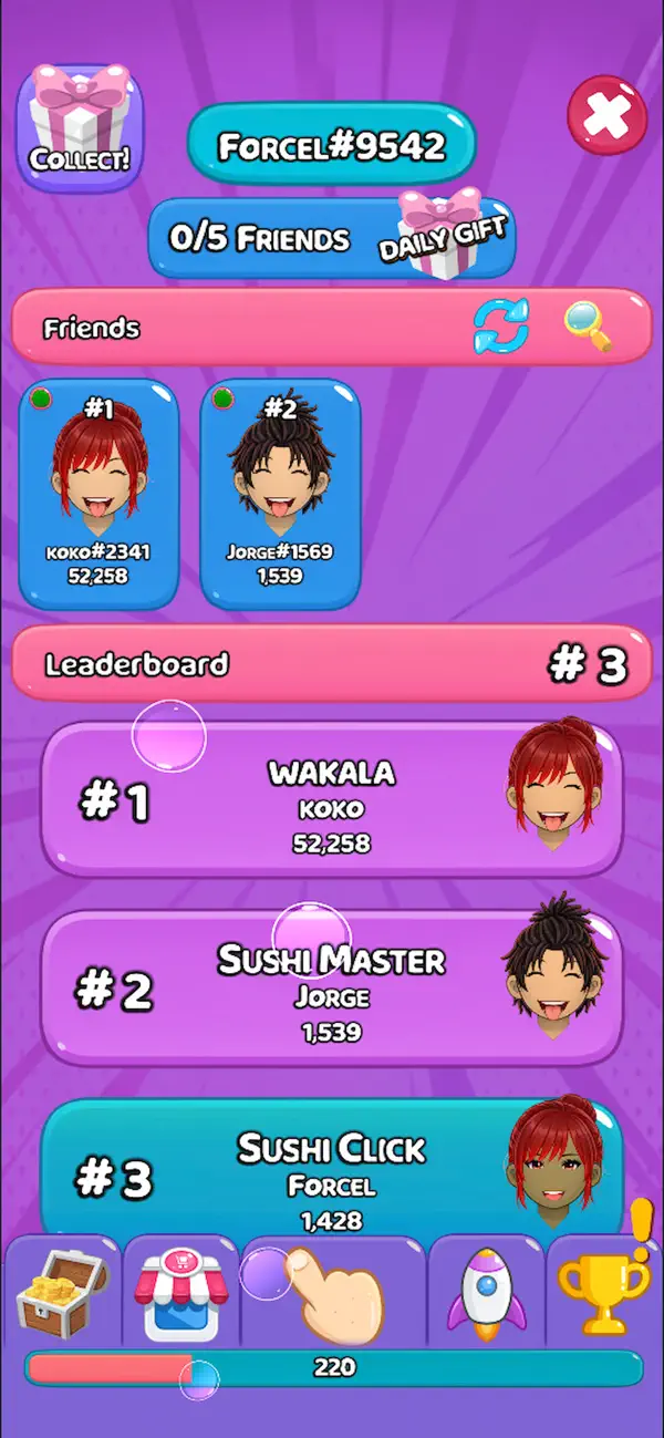 #3. Sushi Click (iOS) Által: Jorge Jimenez Martinez
