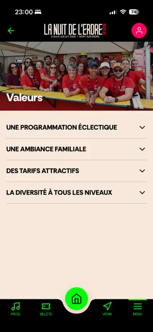 La Nuit De l'Erdre 2026 iPhone screenshot 4