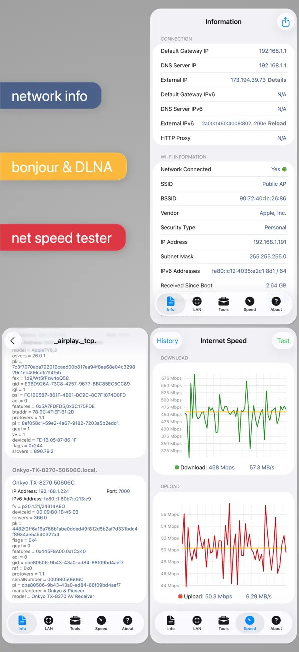 #3. Network Analyzer Pro (iOS) От: Techet