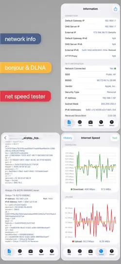 Screenshot von Network Analyzer Pro auf dem iPhone 4
