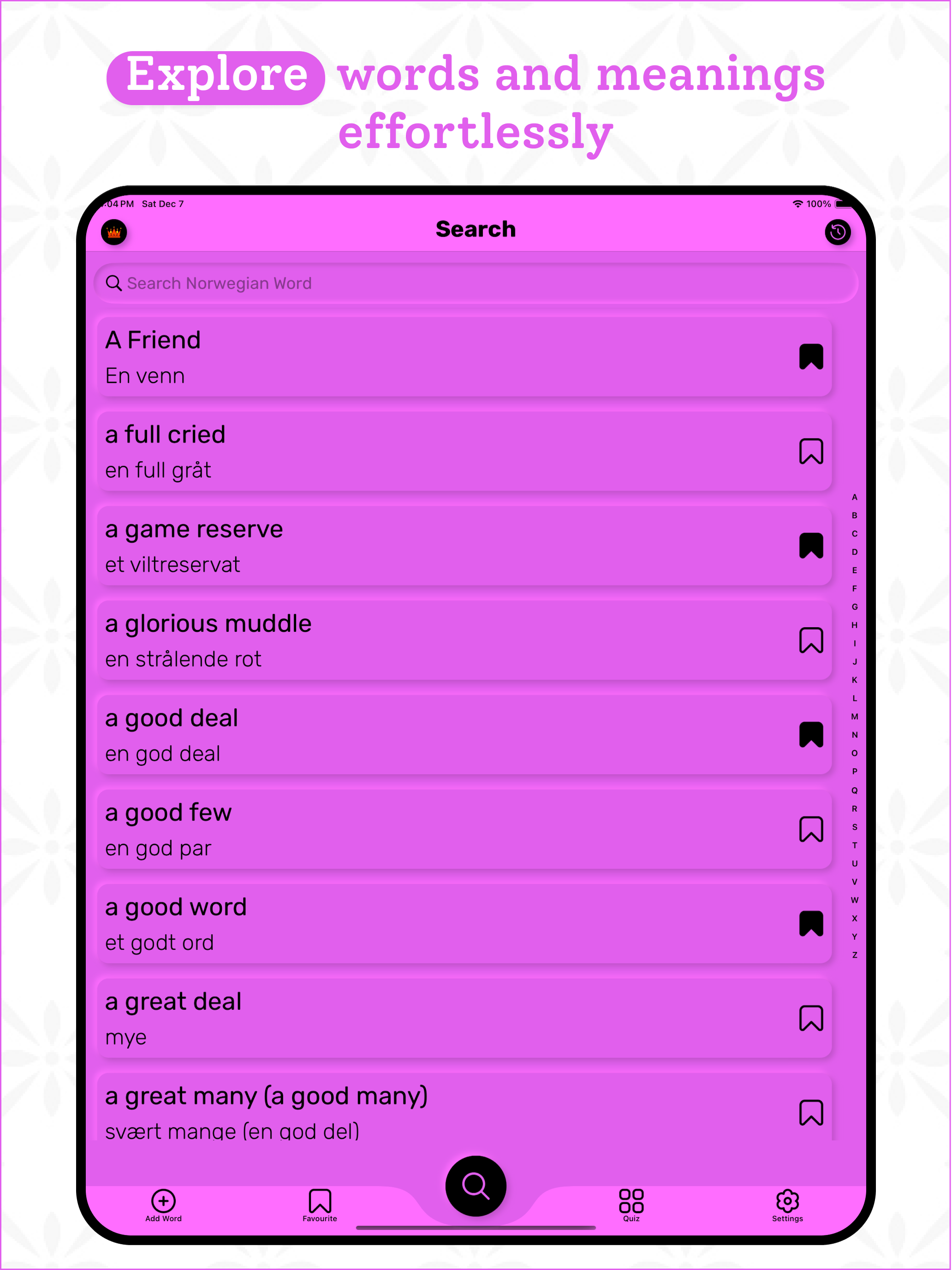 Norwegian Dictionary App screenshot 10
