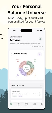 WeBalance screenshot