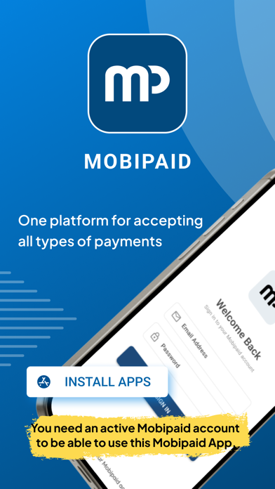 Screenshot #1 pour Mobipaid