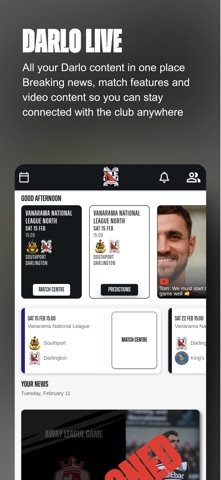 Darlington FC Official App screenshot
