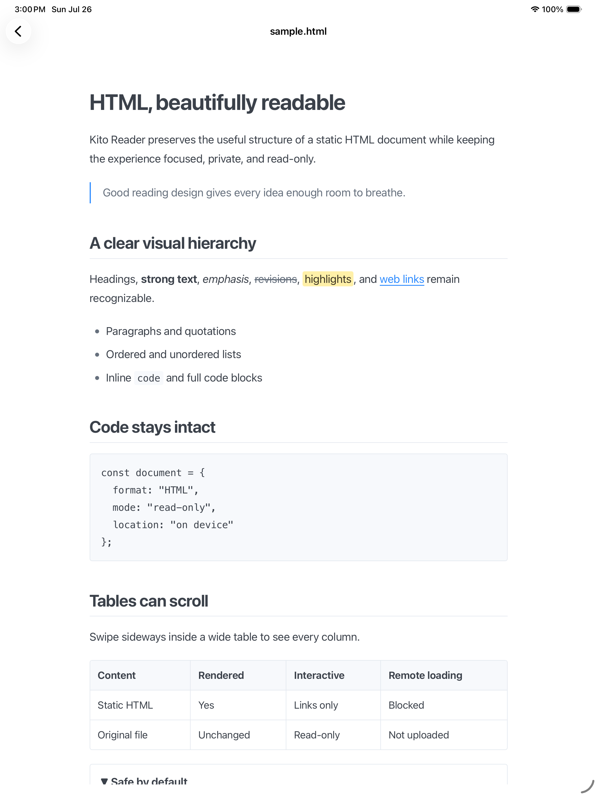 Kito Reader screenshot 8