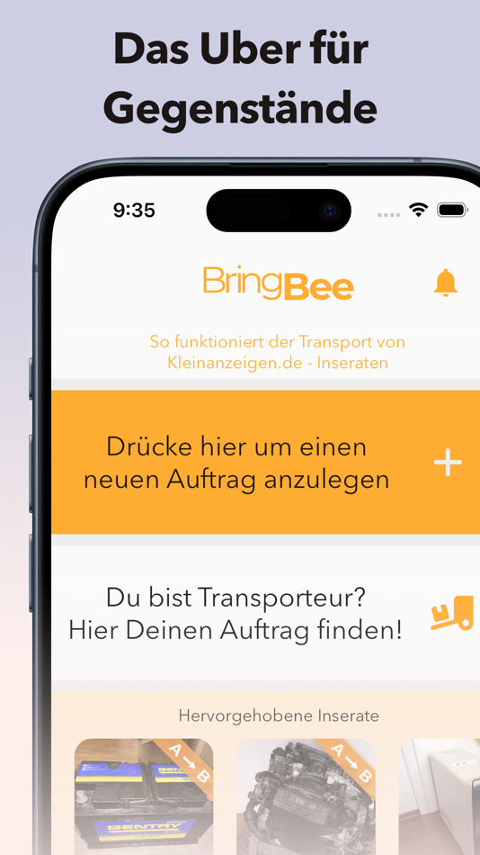 BringBee (iOS) 由: Johann Pietsch BringBee (iOS) 由: Johann Pietsch