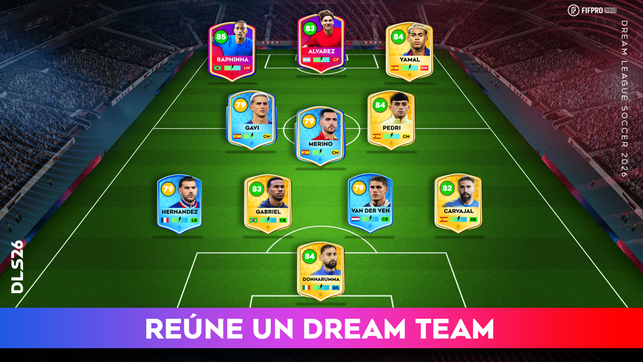 Dream League Soccer 2026 iOS Mod IPA screenshot 8 - iOS game interface