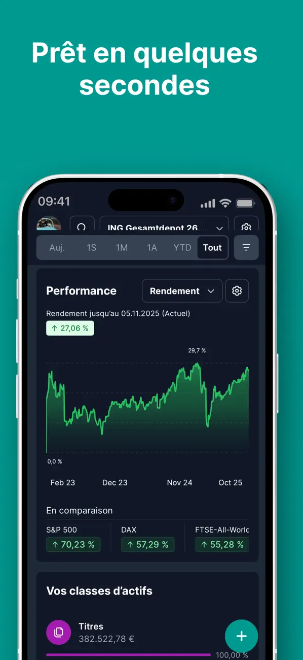 Screenshot #3 pour Parqet - Portfolio Tracker