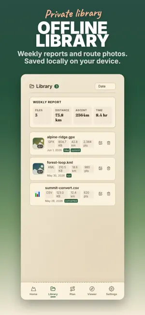 GPX Viewer · GPX Opener Reader iPhone screenshot 5