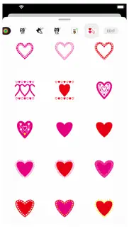 heart animation 4 sticker iphone screenshot 2