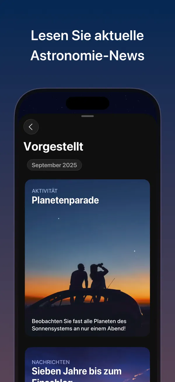 Sky Guide iPhone App Screenshot 6 – Nachschlagewerke