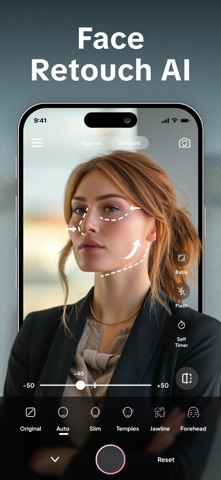 Photo Editor AI - Edit Photos iPhone screenshot