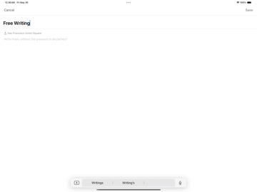 LetGo! iPad screenshot