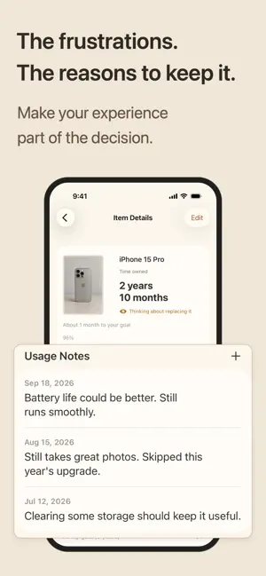 UsedWell - Keep or Replace? screenshot 3