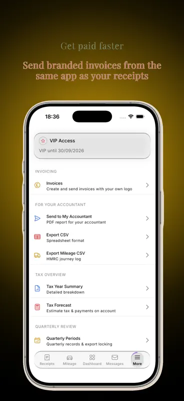 PocketReceipt: UK Tax Receipts screenshot 5 of 7