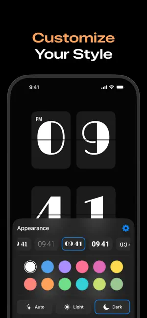 Flip Clock - Time Widget screenshot 3