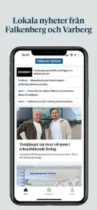 Hallands Nyheter screenshot #1 for iPhone