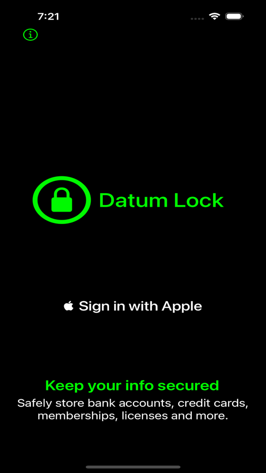 #1. Datum Lock (iOS) Podle: Rogelio Amezquita