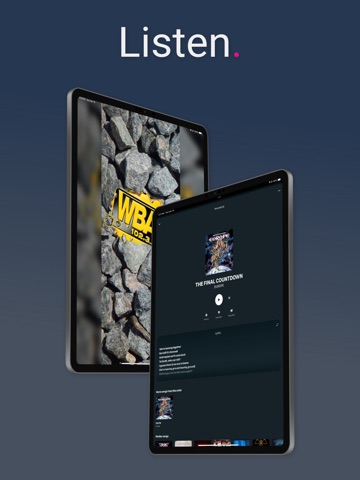 WBAB iPad screenshot