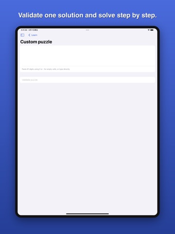 Sudoku Proof: Daily Logic iPad screenshot