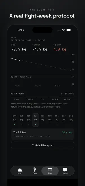 Makeweight: Weight Cut Coach screenshot 3