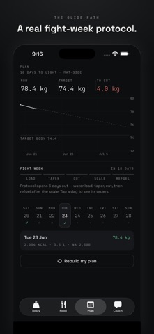 Makeweight: Weight Cut Coach screenshot