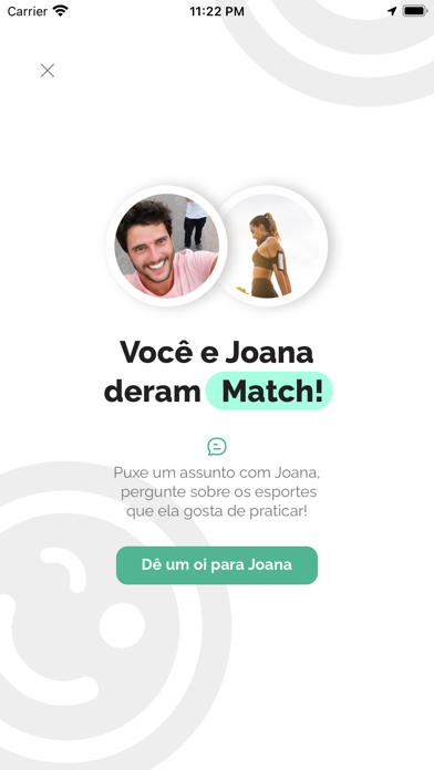 BlinkFIT: Relacionamento Fit Screenshot