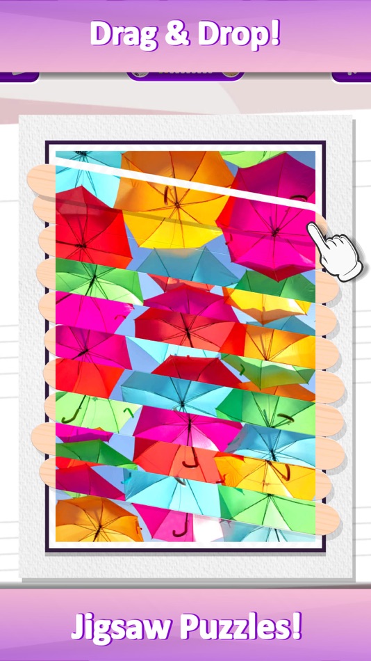 #1. Popsicle Sort: Jigsaw Puzzle (iOS) 由: Shobhit Samaria