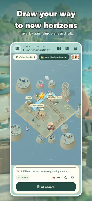 Island Rail: Cozy Mail Routes screenshot 2