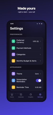 SubSync | Manage Subscriptions Screenshot 9 of 10