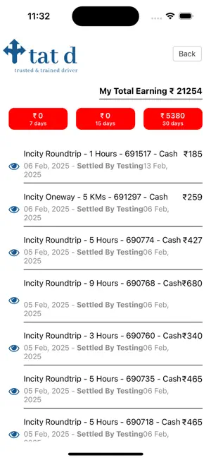 tat d driver partner screenshot 3