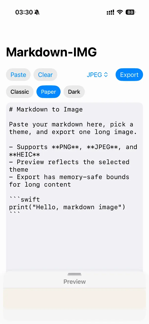#1. Markdown-IMG (iOS) Ved: 晟阳 俞