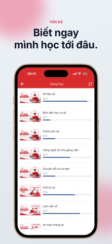 SmartLMS - Bình dân học vụ số iPhone screenshot 2