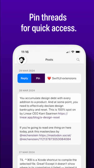 Tusks for Mastodon Screenshot