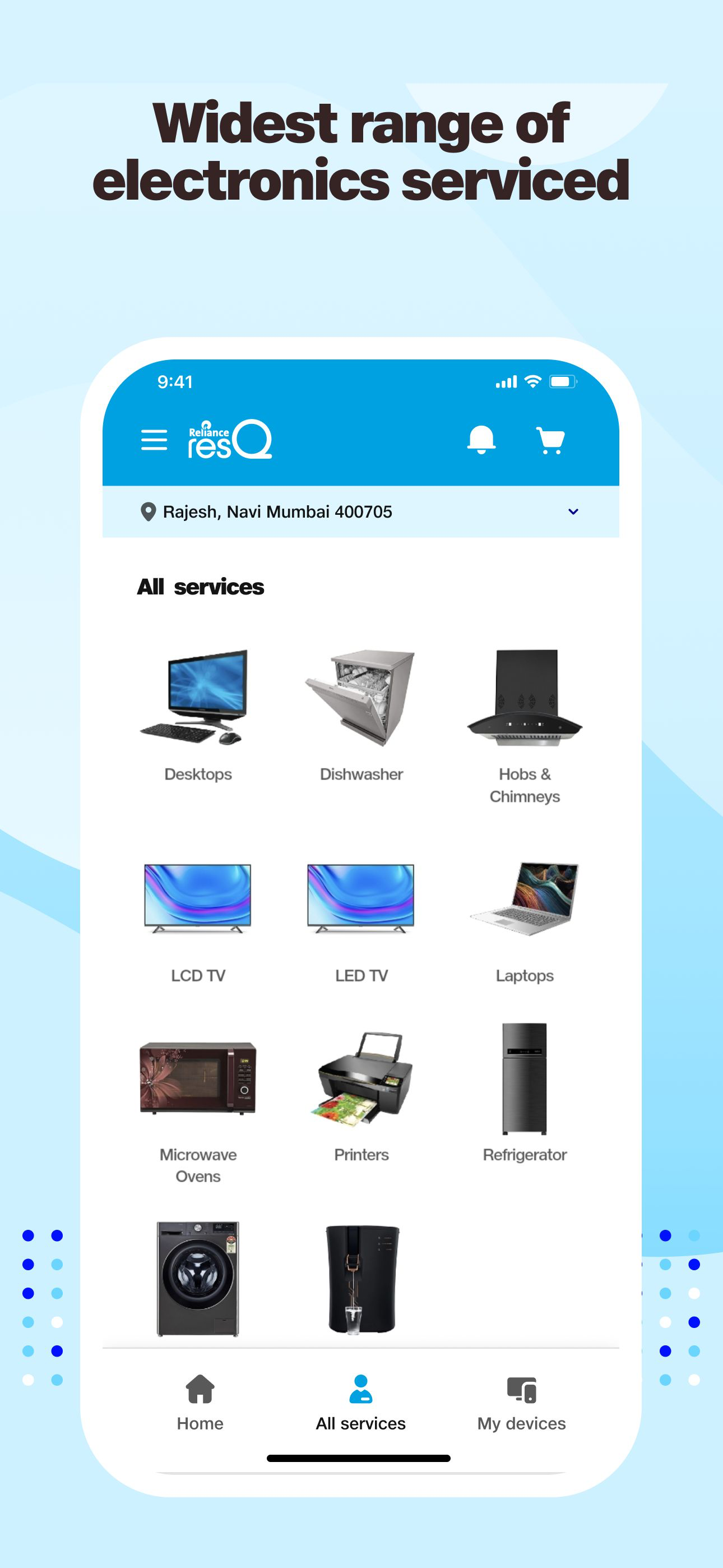 Reliance resQ screenshot 3