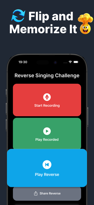 Reverse Audio: SingBack Screenshot 3 of 5
