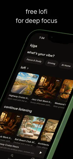 kjga: endless lofi screenshot 1