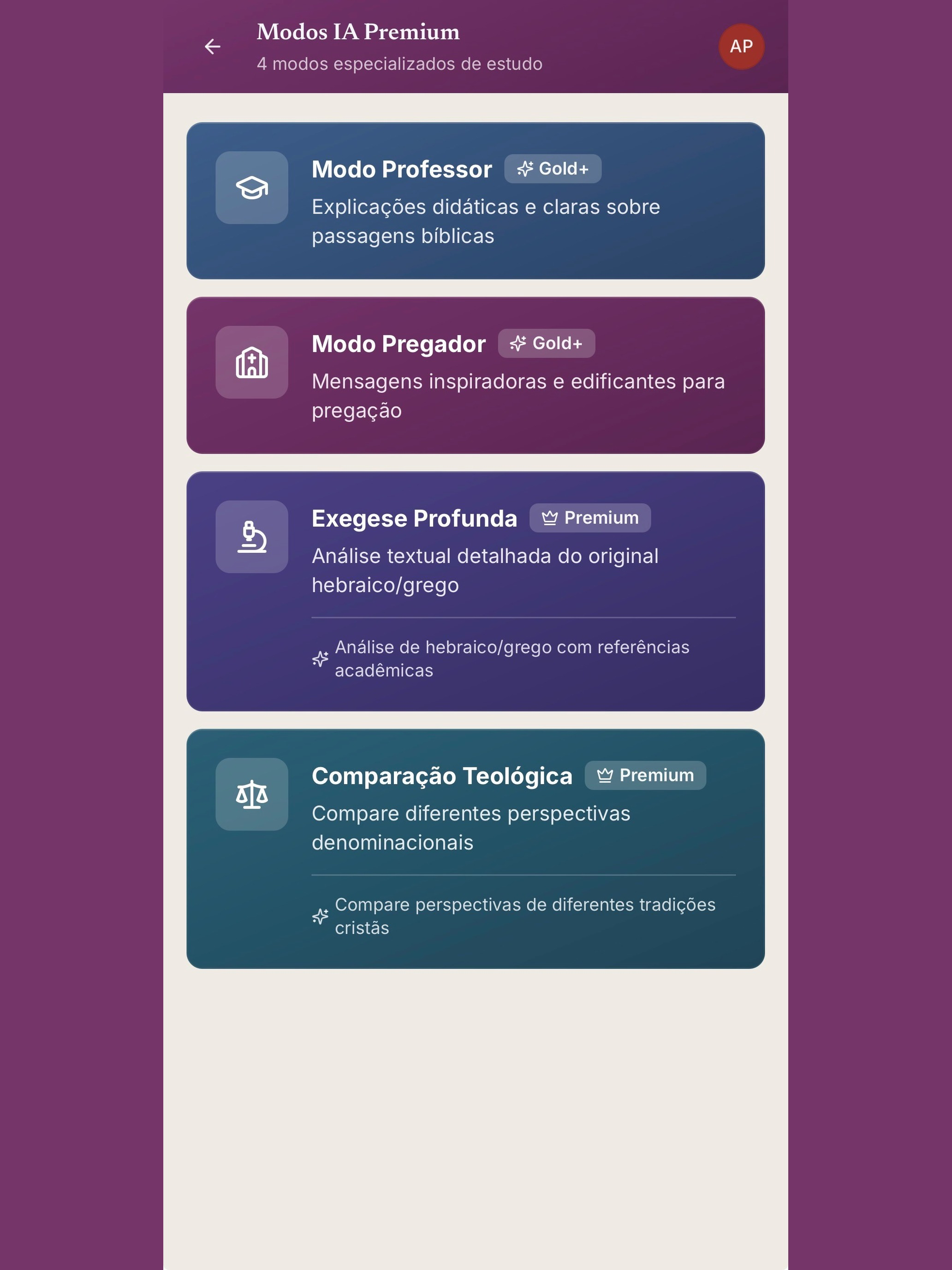 Bíblia Inteligente IA screenshot 12
